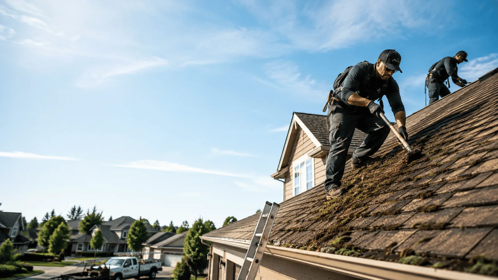 Roof Moss Removal in Holton, IN near me